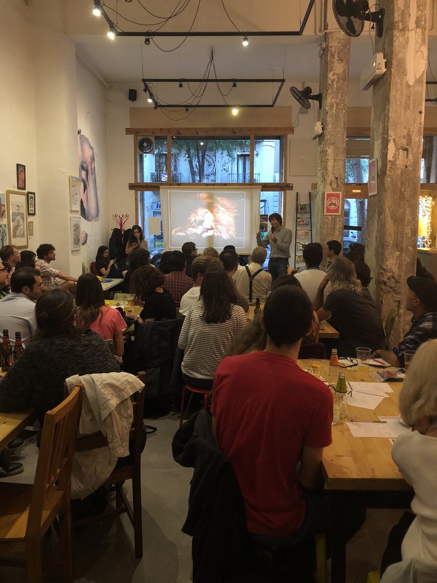 Carmen Llorens (@carmenllorens12) on Twitter photo Passem a la ronda de preguntes amb <a href="/pererenom/">Pere Renom Vilaró</a> ! #Pint18ES #pint18BCN <a href="/pintofscienceES/">Pint of Science ES</a> #bacanalcafe <a href="/BacanalCafe/">BacanalCafe</a> Passem a la ronda de preguntes amb <a href="/pererenom/">Pere Renom Vilaró</a> ! #Pint18ES #pint18BCN <a href="/pintofscienceES/">Pint of Science ES</a> #bacanalcafe <a href="/BacanalCafe/">BacanalCafe</a>