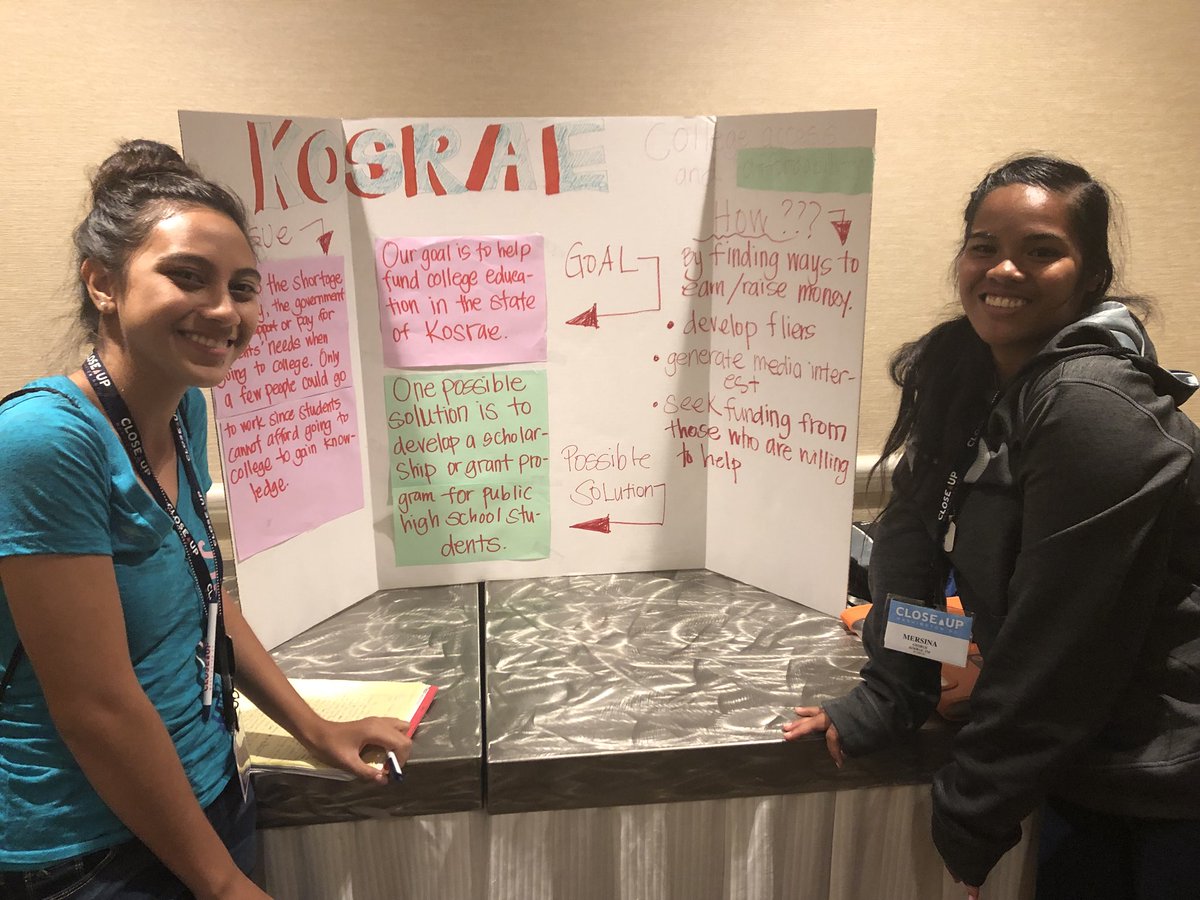 CUkatieC's tweet photo. Last night our @CloseUp_DC Pacific Islanders identified problems in their communities and created action plans to tackle them. Great work, everyone! https://t.co/R38WXw5VrH