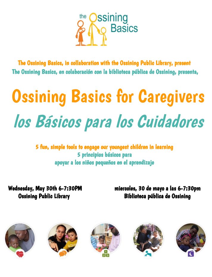OssiningBasics's tweet photo. Training for Caregivers at the Ossining Public Library! #basics #thebasics https://t.co/eDOJKOKoI6