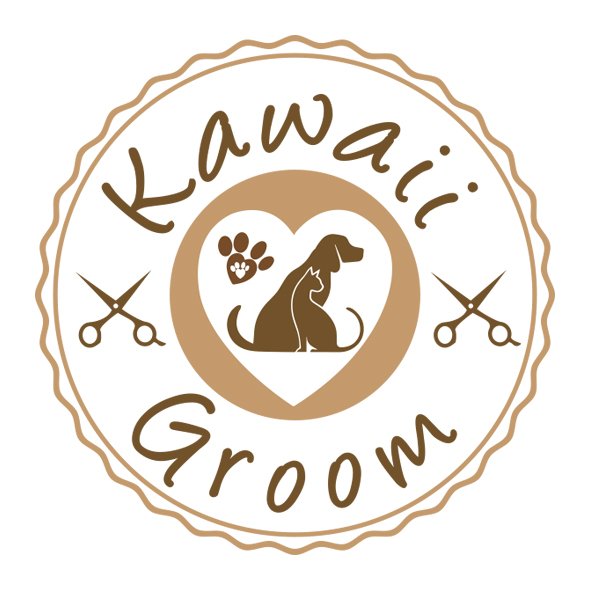 utterlycreativ's tweet photo. Good luck to Kawaii Groom in #pontifract with the new venture, new #logo ready to go. #woofwoofwednesday https://t.co/BRlieVAIwc
