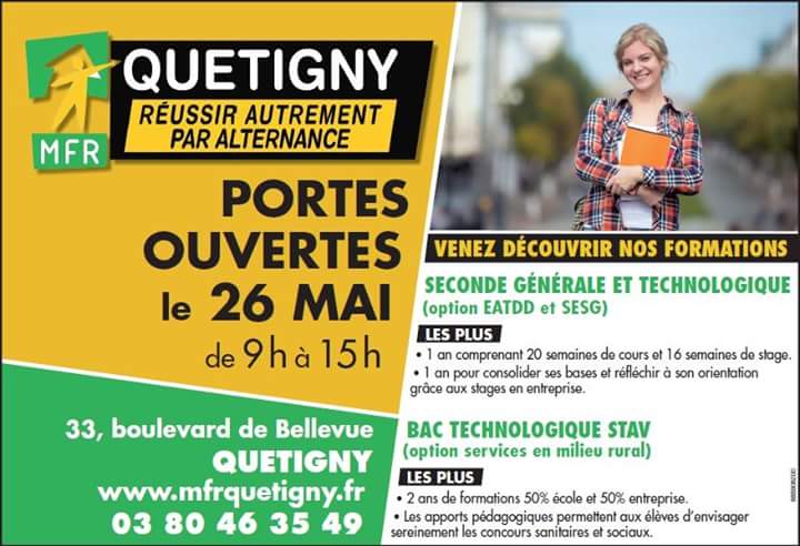 Une classe de Seconde Générale en alternance, c'est possible #MFRQuetigny