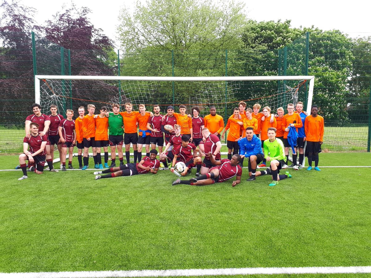 We had a great bit of fun today as our football academy 3rd team and rugby academy went up against each other in a game of football! The game was very competitive as the football academy ran out 5-3 winners!  #TeamTresham #FootballAcademy #RugbyAcademy #Family #TreshamFamily