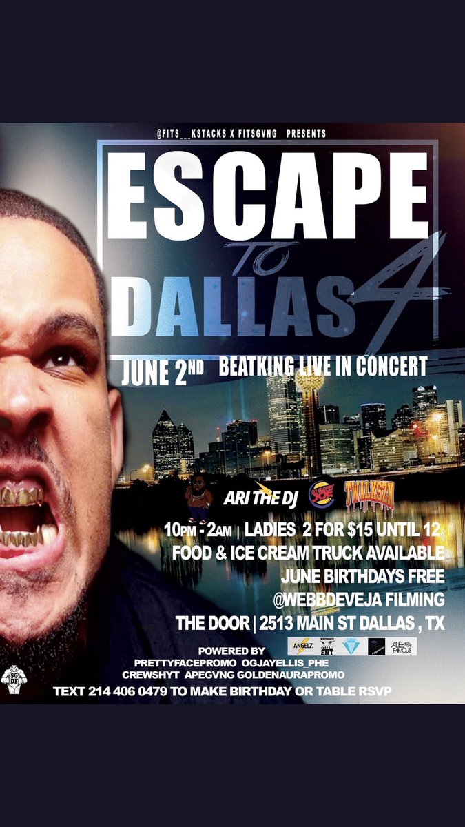 _sincerelychan's tweet photo. THE WAIT IS OVER‼️😈 
#Escape2Dallas4 https://t.co/lDK3wFniTZ