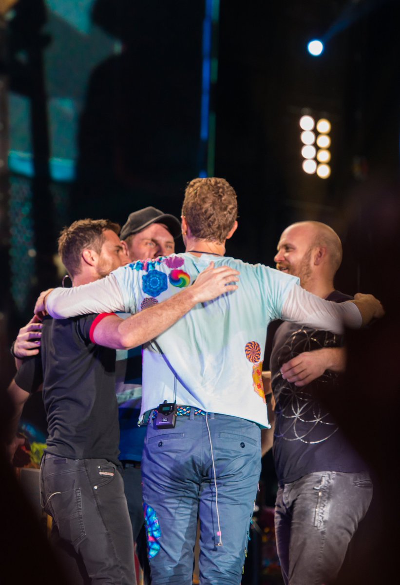 coldplayxtra's tweet photo. It's been 6 months since @coldplay completed their #AHFODtour and last shared a tweet.

We love you. We miss you. And we hope you're all enjoying your well deserved break.

Thank you for being the best band in the world 🙏

📸 :: Pablo Leal https://t.co/VPPHNOWPSA