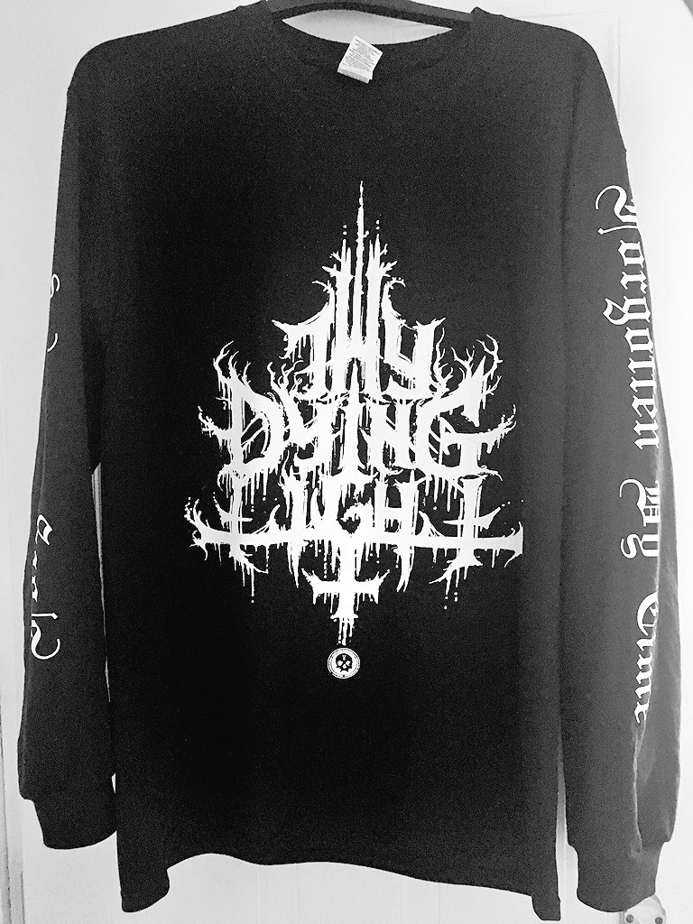 Got a new long sleeve t shirt from #deathkvltproductions. Thy dying light, limited to 35 I think. #britishblackmetal #BlackMetal