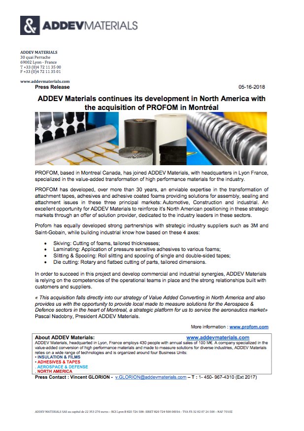 Addev Materials tweet media