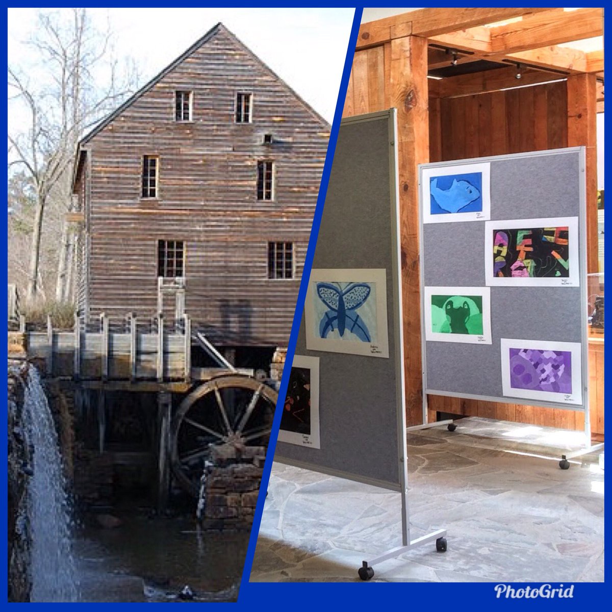 Visit our Historic @YatesMillES County Park 8:30-5pm through this Sunday, May 20th to see <a href="/YMES_ART/">Michael Cruze</a> <a href="/YMESPTA/">Yates Mill PTA</a> <a href="/WCPSS/">Wake County Public School System</a> #Art4ever #weareyatesmill