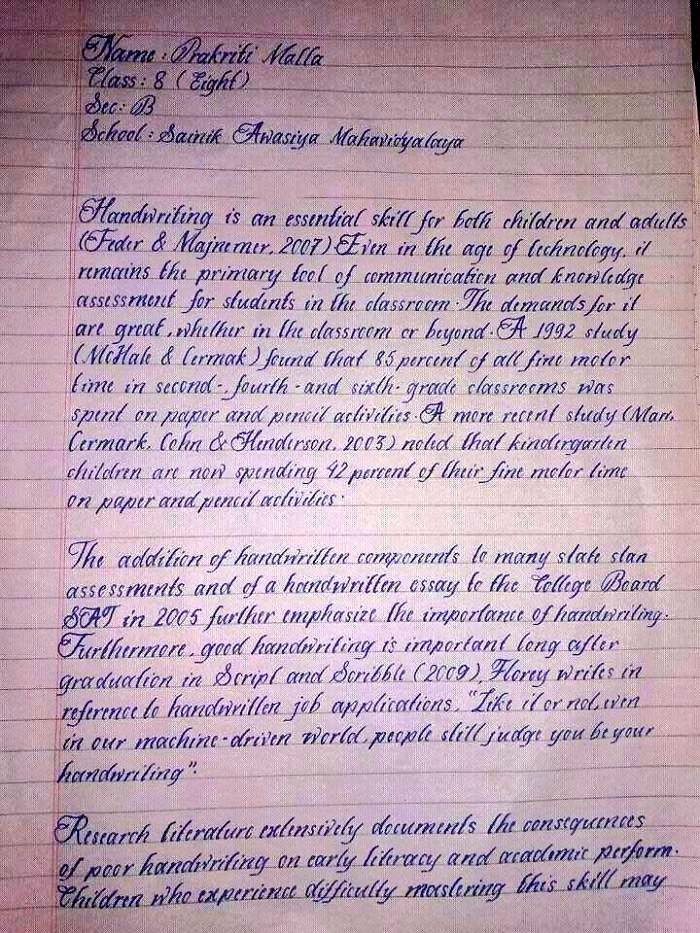 GratitudeDNA's tweet image. 1. ลายมือเด็กอายุ15..ในอินเดีย
2. ลายมืออาจารย์ชาวฟิลิปปินส์
3. ลายมือจดย่อเตรียมสอบ
4. ลายมือบนการบ้าน

วางกระดาษและปากกา...ไม่กล้าเขียนเลย 😌

ภาพจาก: str1ngcheesetheory/
BikerThrowaway606/comsatteur/torynmarch