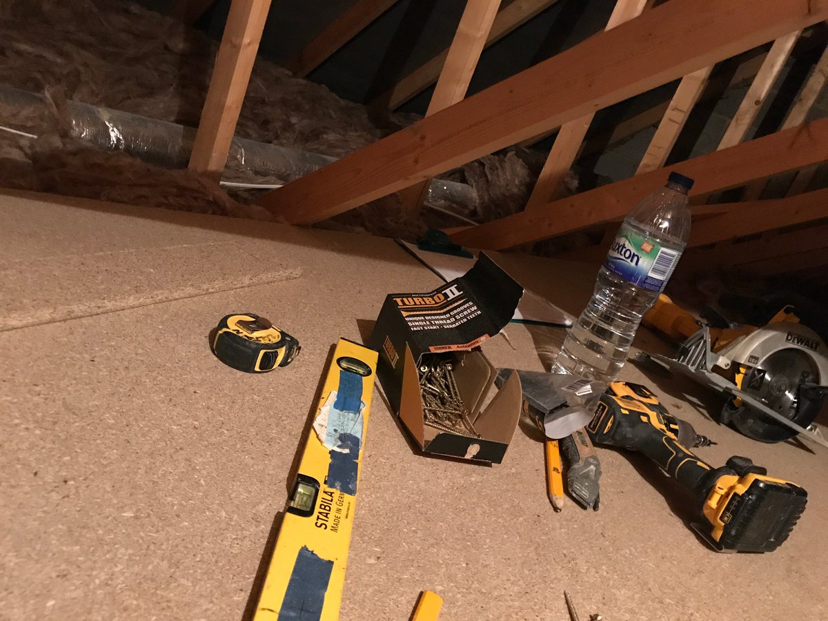 MarkProServices's tweet photo. Boarding out client loft in #TunbridgeWells - 'after' photos to come tomorrow https://t.co/gL8ISoAZiS