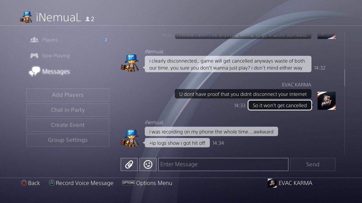 EVAC_KARMA's tweet photo. umg dispute https://t.co/1WkoD8H26R