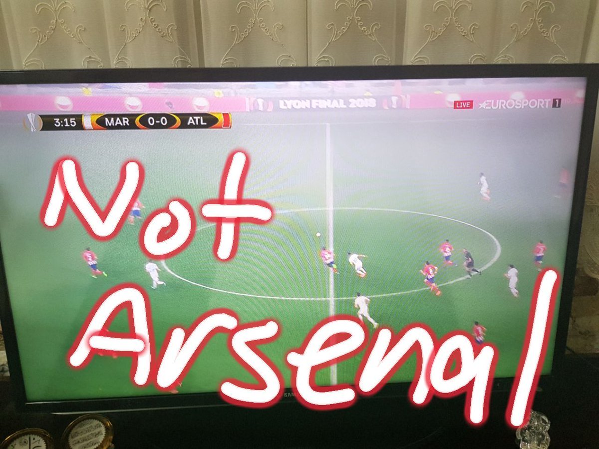MrGalaxee's tweet photo. #UELfinal #NotArsenal https://t.co/yNsJAC5k94