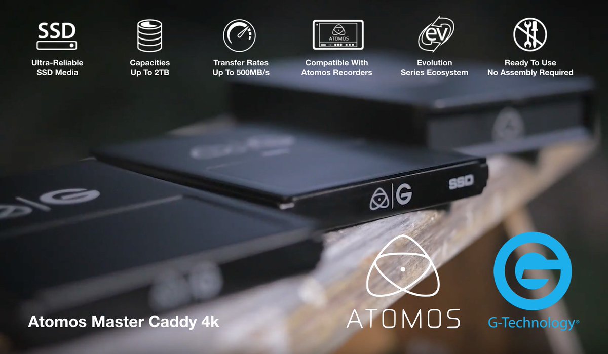 MediaTechBobby's tweet image. 2TB #GTechnology #ATOMOS #MasterCaddy #4k #SSD #media is now shipping!

#provideo #prophoto #HDR #camera #storage #wdcemployee

g-technology.com/products/porta…