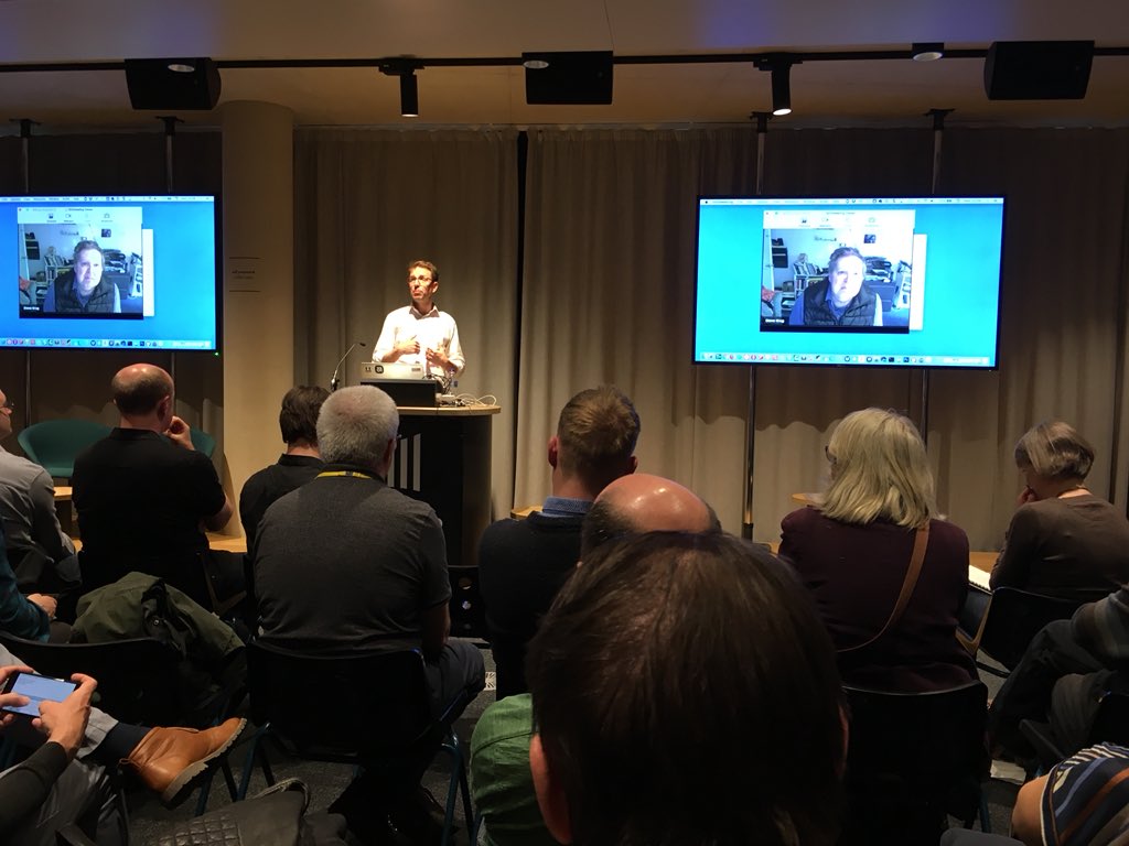 Great user testing insights from Andy Morris and Steve Krug #camusability