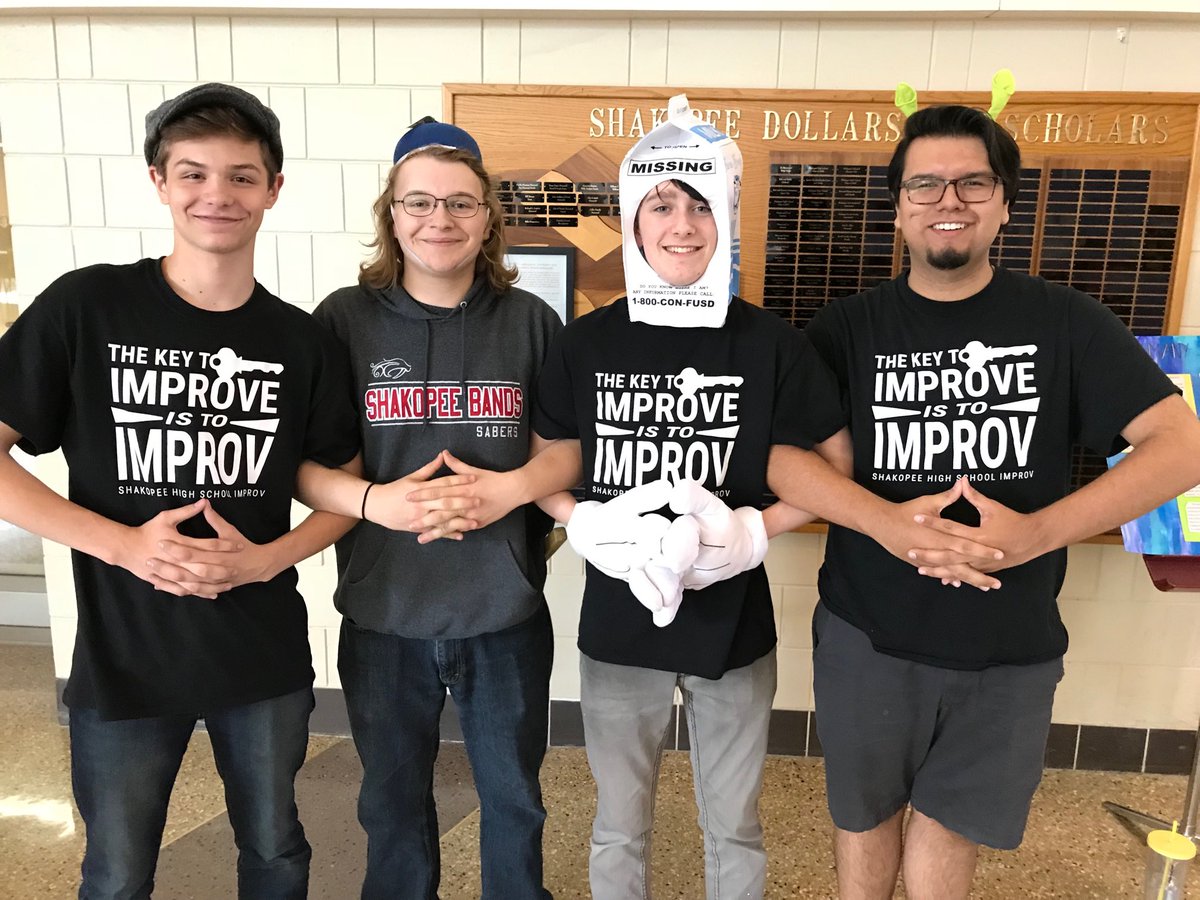 SupAnger's tweet photo. I had to tweet out some of our @SHSImprovteam members. They are really fun! https://t.co/OLCepgmHzI