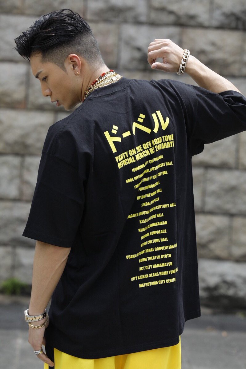 24karatsTOKYO's tweet photo. 【24karats×DOBERMAN INFINITY LIVE TOUR 2018 Support Wear Collection】
5/19(SAT)-5/23(WED)まで24karats FLAG SHOPにて24karats×DOBERMAN INFINITY LIVE TOUR 2018 Support Wear Collectionを販売致します。
※24karats ONLINE STOREは5/24(THU)PM12:00より販売致します。 https://t.co/DFuaM21zqU