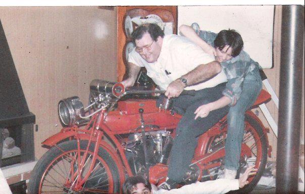 civey68's tweet photo. I need to sell my 1914 large twin cylinder Indian, my grandfather bought it new and courted my grandmother on it....it has been in my family for 104 years now.  Any interest email me at civey68@yahoo.com https://t.co/0mPB6VsG9U