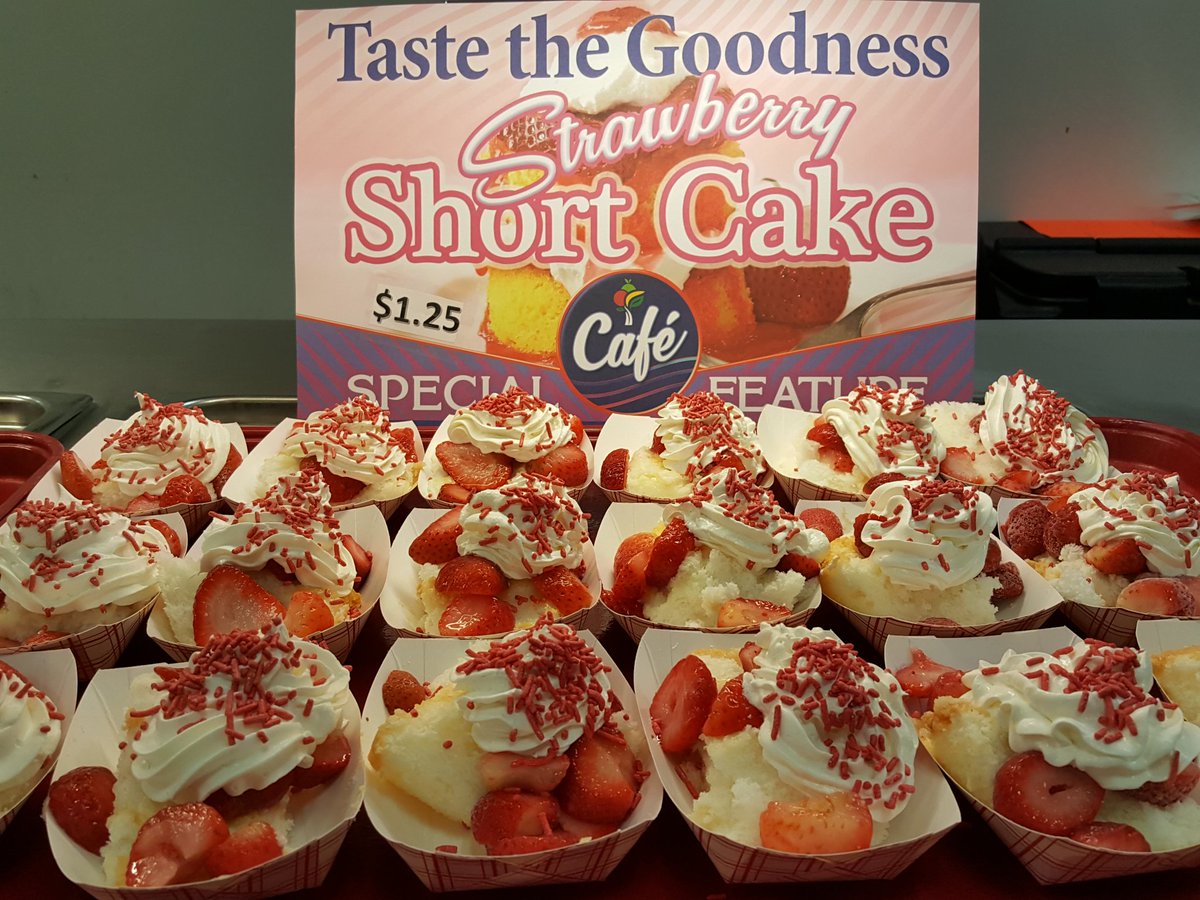 West Allegheny Students loved the Strawberry Shortcake so much, the staff made the 'May' Taste the Goodness Again!
#TNGFOODFUN 
#secondtimearound
#whatatreat