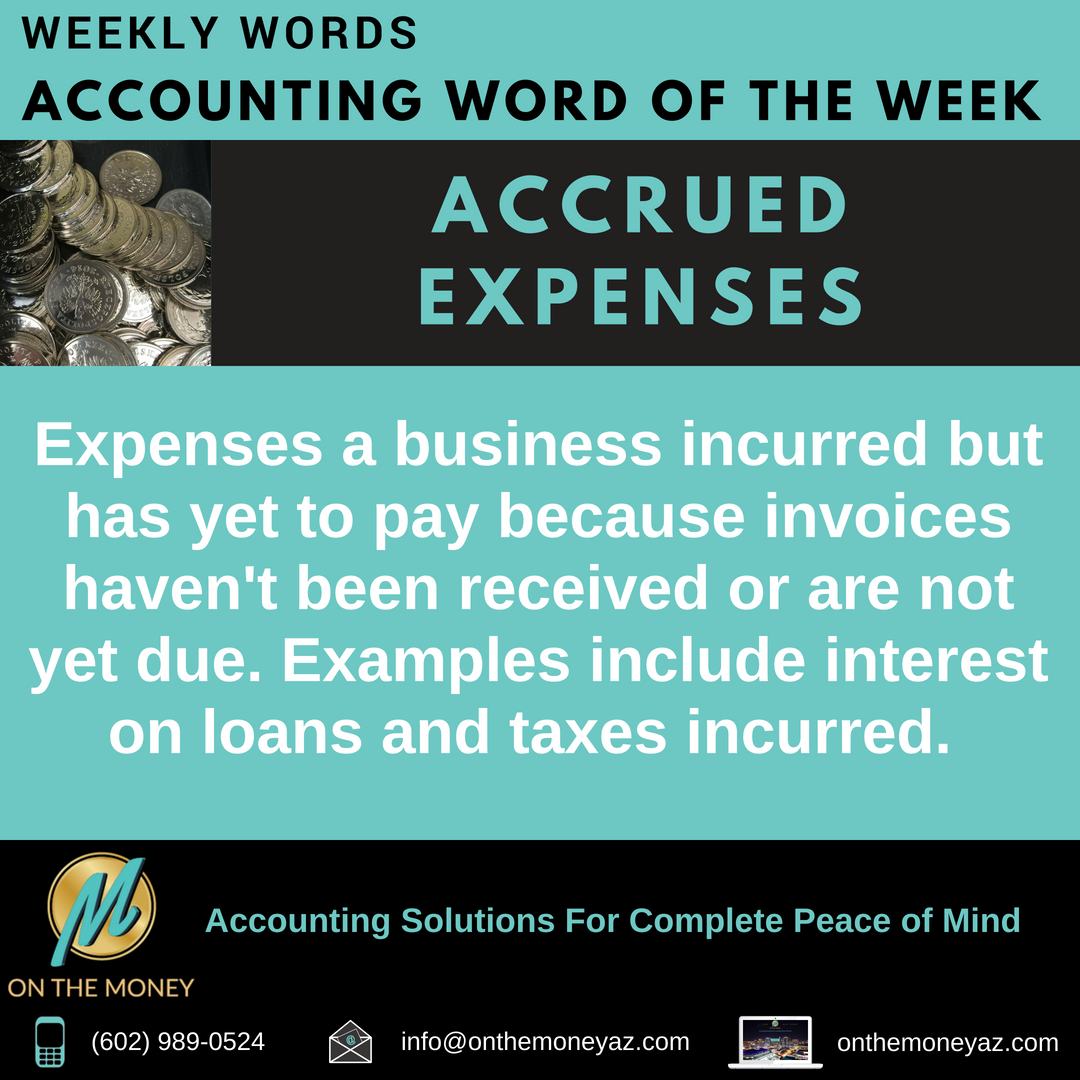 OntheMoneyAZ's tweet photo. It's time for #WeeklyWordWednesday!
#accounting #bookkeeping https://t.co/eQI6Nfc8Hz