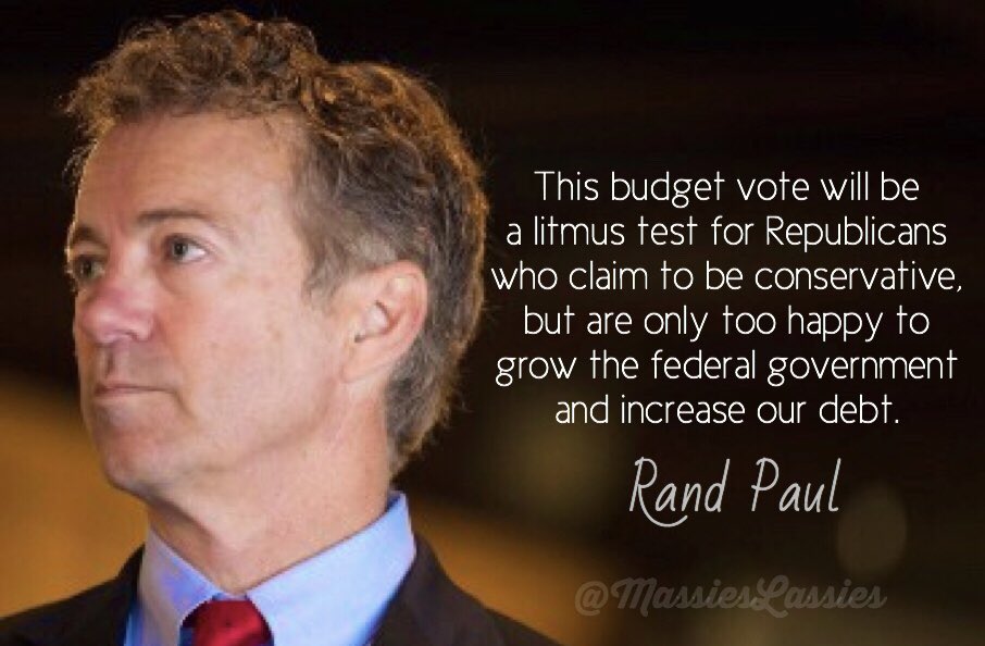 MassiesLassies's tweet photo. A lot will be exposed about who’s conservative and who is not this week with the vote on the balanced budget penny plan bill that @RandPaul introduced. https://t.co/OzfNmokp7k https://t.co/5FnWrI5l07