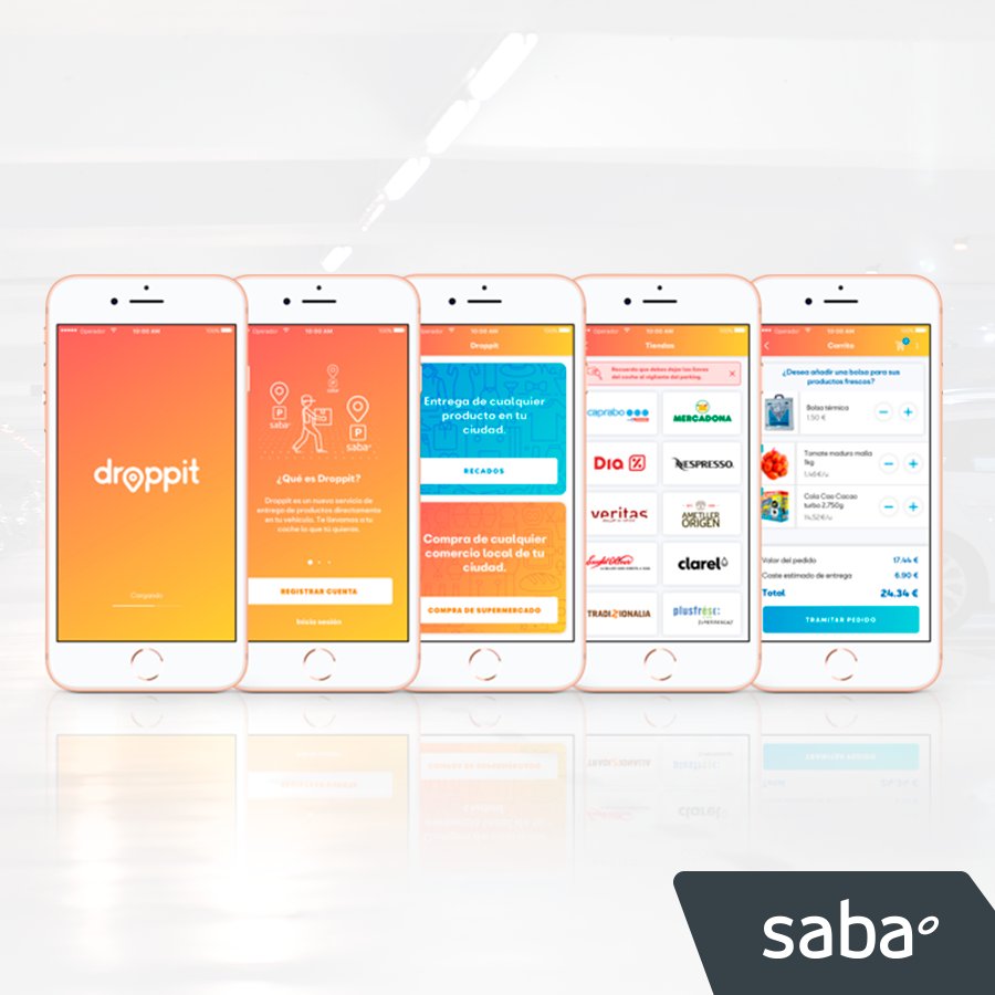 My_Saba_es's tweet photo. Haz tu compra online y no te preocupes por cargar las bolsas. Con Droppit, de @tuSEAT y Saba,  recibe tus compras directamente en el maletero de tu coche. App Store: https://t.co/H4sll7t5nw, Google Play: https://t.co/bSntqd7UzV #app #droppit https://t.co/AZsKxUq77A