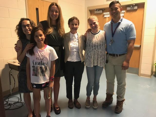 atteacher2's tweet photo. Author/illustrator visit from Emily Arnold McCully today!! We loved learning about her writing/illustrating process. Love her focus on strong female characters (real and fictional)! Thank you Emily! @carderock_media @PrincipalCSES @JodiLipson https://t.co/laMBBsivSL