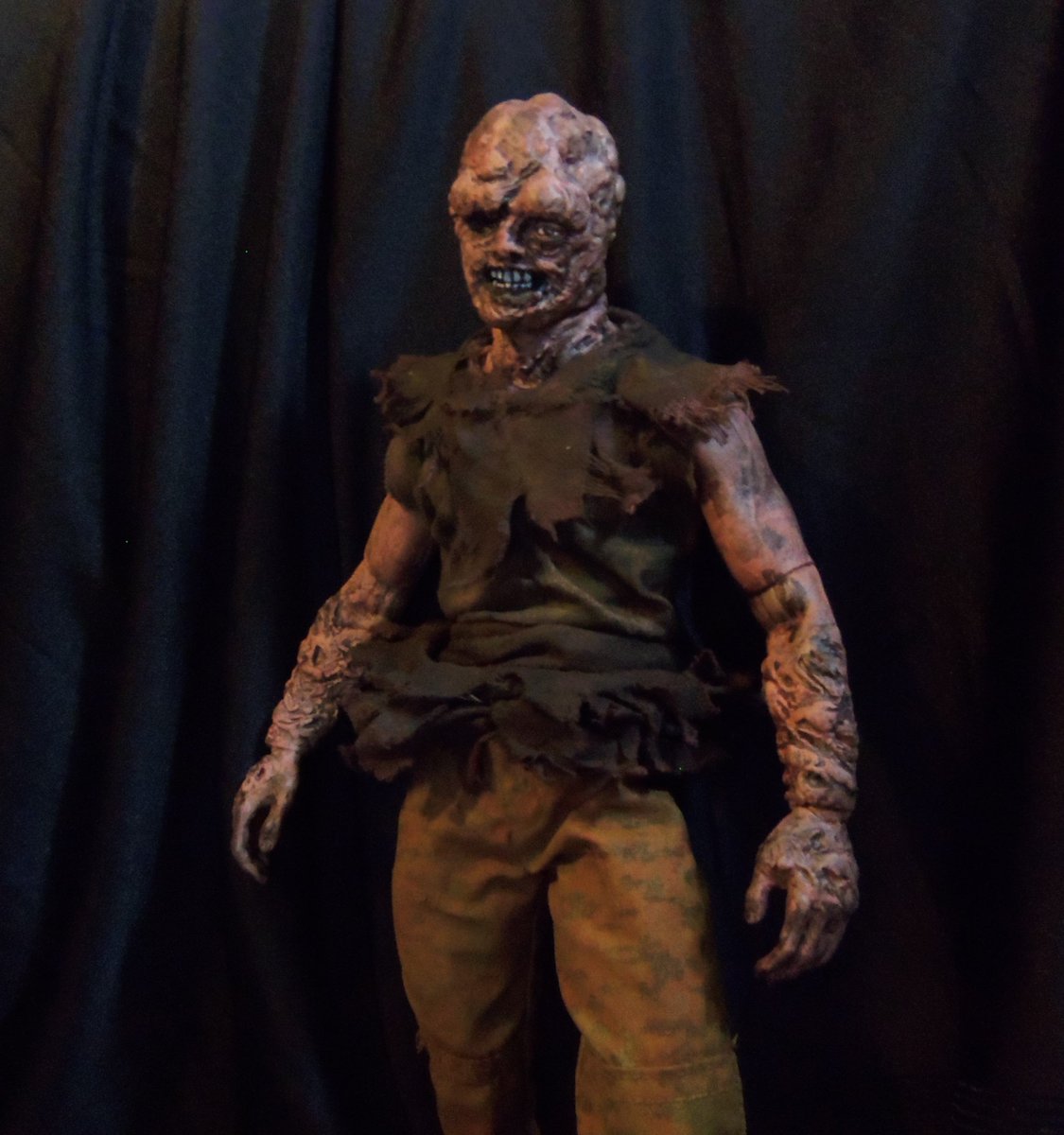 ESCC_official's tweet photo. Progress work on an original 1984 Toxie figure, in 1/6 scale. He'll come with his trusty mop, a dustbin with oozing slime and a severed arm from an unlucky bad guy.
@Troma_Team @watchTromaNow 
#troma #tromaarmy #tromaentertainment #onesixscale #toxie #toxicavenger https://t.co/qE7uIg5S3A