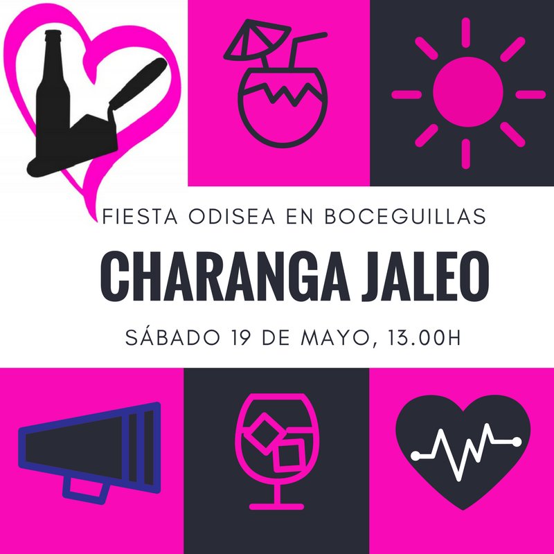 JuventudBoce's tweet photo. Este sábado tenemos vermutazo con la Charanga Jaleo en Boceguillas en la #fiestaodisea. Habrá alguna sorpresa, y dicen que hasta habrá gente que va a ir disfraza!! ¡Os esperamos a todos! https://t.co/bYx6AvCZqs