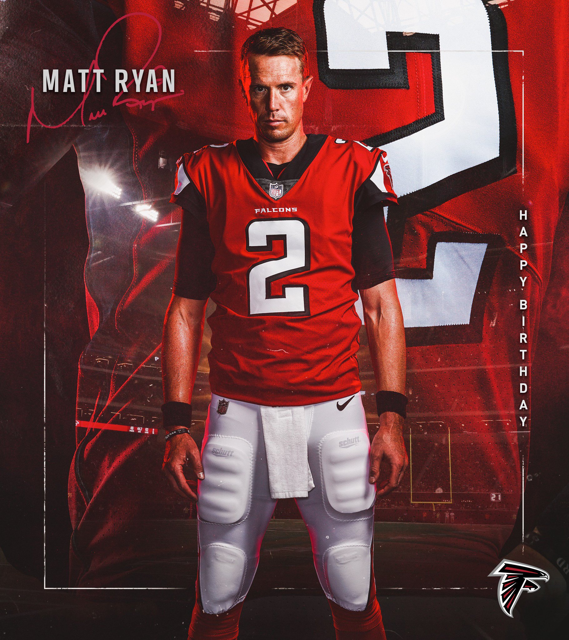 Our leader. Our QB. 

to wish Matt Ryan a happy birthday!

The best is still to come! 