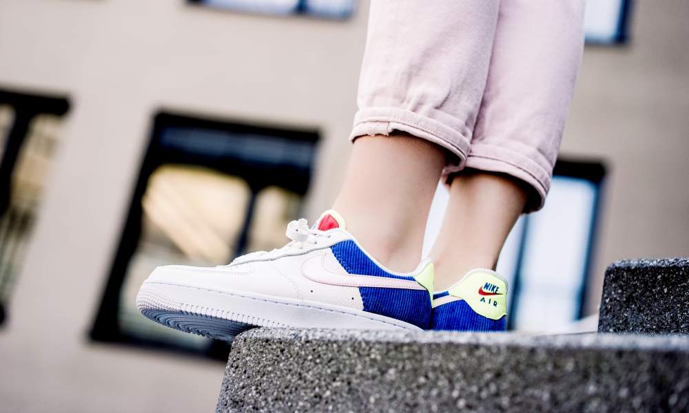 nike air force one corduroy