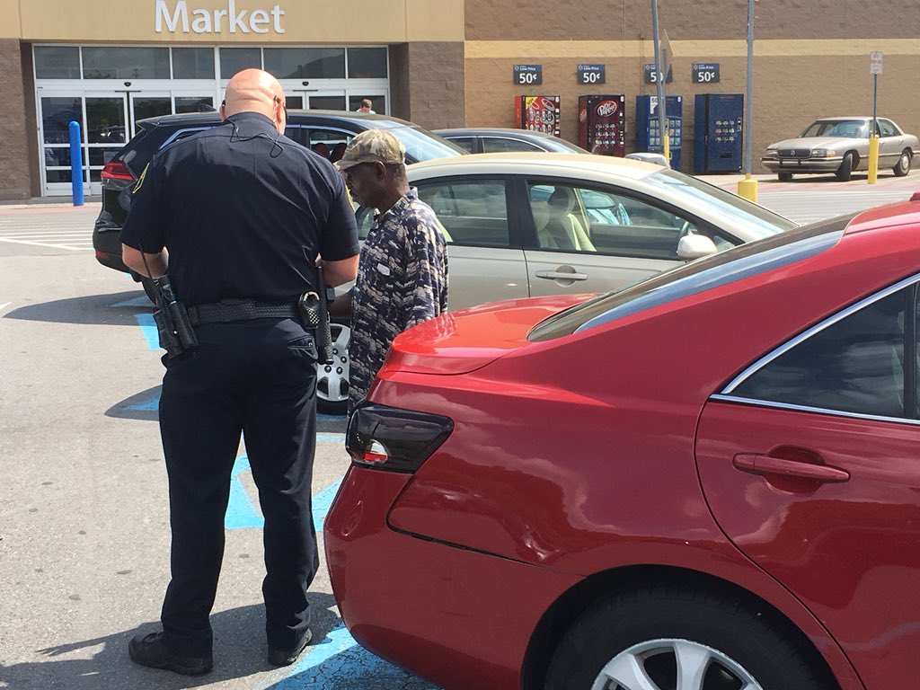 Walmart Fender Bender