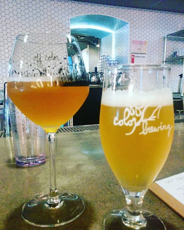 KristaLazer's tweet photo. First stop, Mouse Trap @offcolorbrewing 
Vacation has begun https://t.co/a0Fat5XL3j https://t.co/NQX9UY1lUr