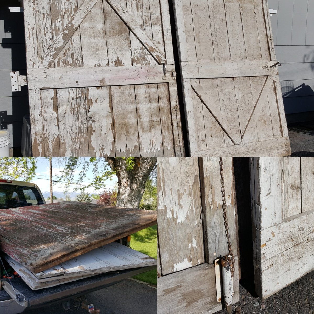 RedsRusticSigns's tweet image. Scored some sweet barn wood gates this week!  So excited to start working with these.  #redsrusticsigns #madeinmontana #barnwood #fromthefarm #woodsigns #signs #reclaimedwood #reclaimedlumber #handmade #handcrafted #wood #rusticdecor #rusticwood