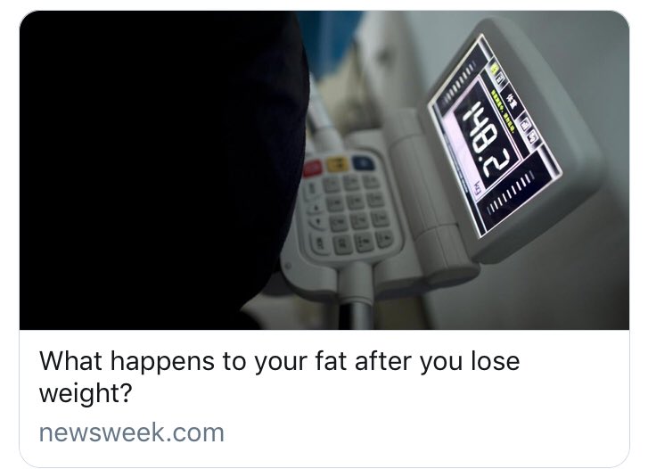 trionzus's tweet photo. Now that it's spring, many people are starting to think about how to lose winter weight in time for summer. But once you've finally dropped a few pounds, where does all that excess fat go? Into the air, according to physicist Ruben Meerman. https://t.co/j3XcG0oKM9