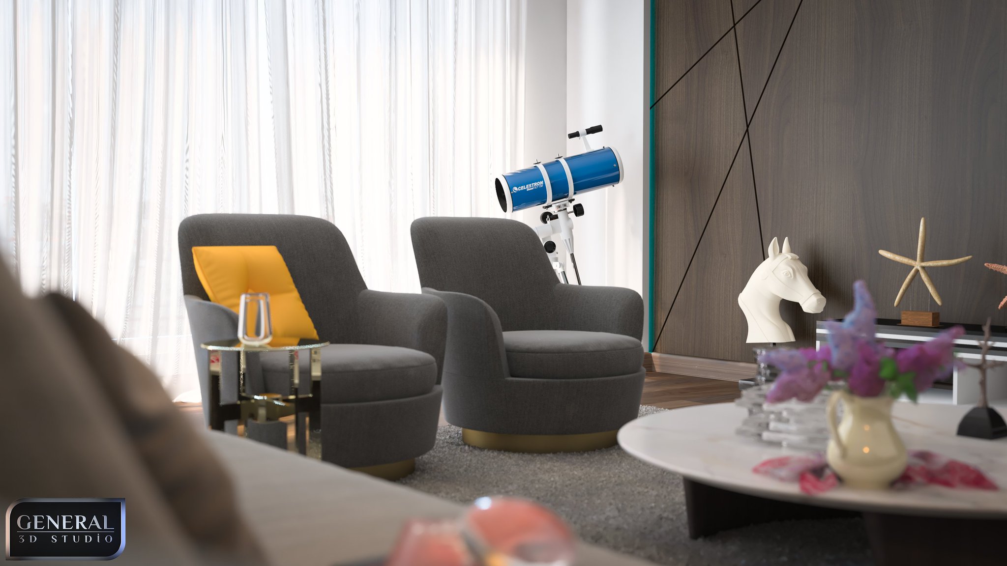 General 3d Studio on Twitter: "İç Mekan #architecture #design # ...