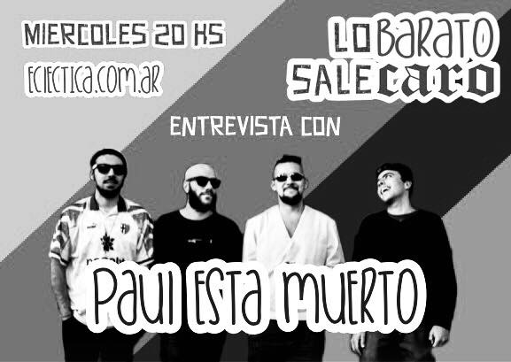 baratocaroOK's tweet photo. 🎙️En el #119 nos visitan los chicos de @Paulestamuerto para charlar de su nuevo LP. También conversamos con @AcidCaramels que se presentan este jueves 17 en @elemergenteclub . Además, habrá #PsicologiaBarata, #QueTragedia y #JuezdeLinea
de 20 a 22 x https://t.co/PMWLXtKdBH 👈 https://t.co/dSOG9ADKew