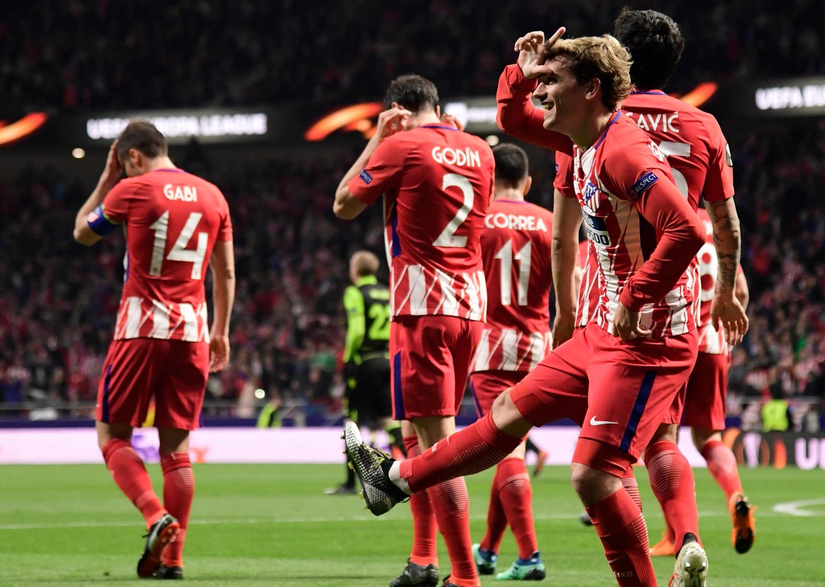 Mundialistas's tweet photo. ¡¡EL ATLÉTICO DE MADRID ES CAMPEÓN DE LA UEFA EUROPA LEAGUE 2017/18!!
¡¡GOLEARON 0-3 AL MARSELLA!!
¡¡LOS COLCHONEROS GANAN SU TERCERA LIGA EUROPEA!! https://t.co/s1YUJjop8Y