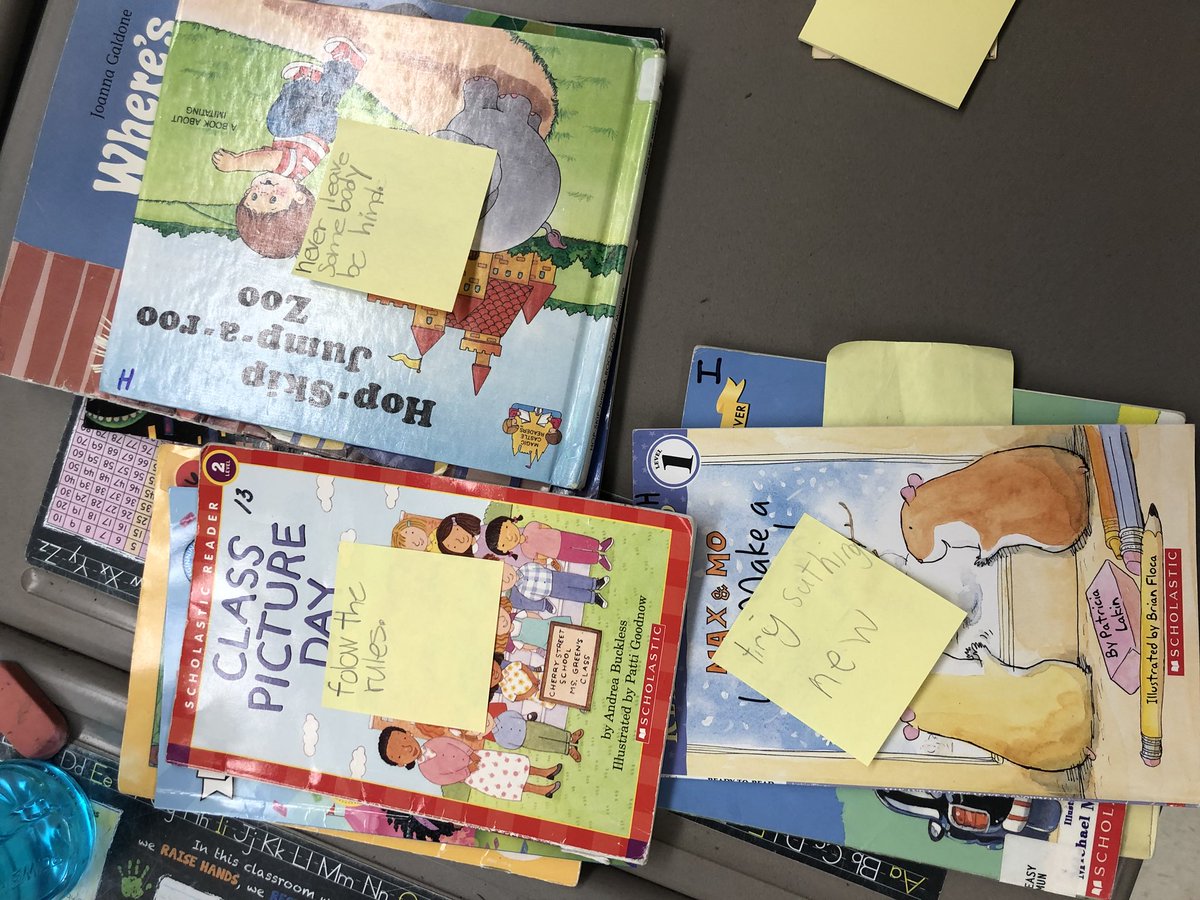 mrsphilbrickGR1's tweet photo. Comparing and sorting our fiction books by the life lessons they teach! #tcrwp #characterlessons #lifelessons https://t.co/Lnj5NJKiS7