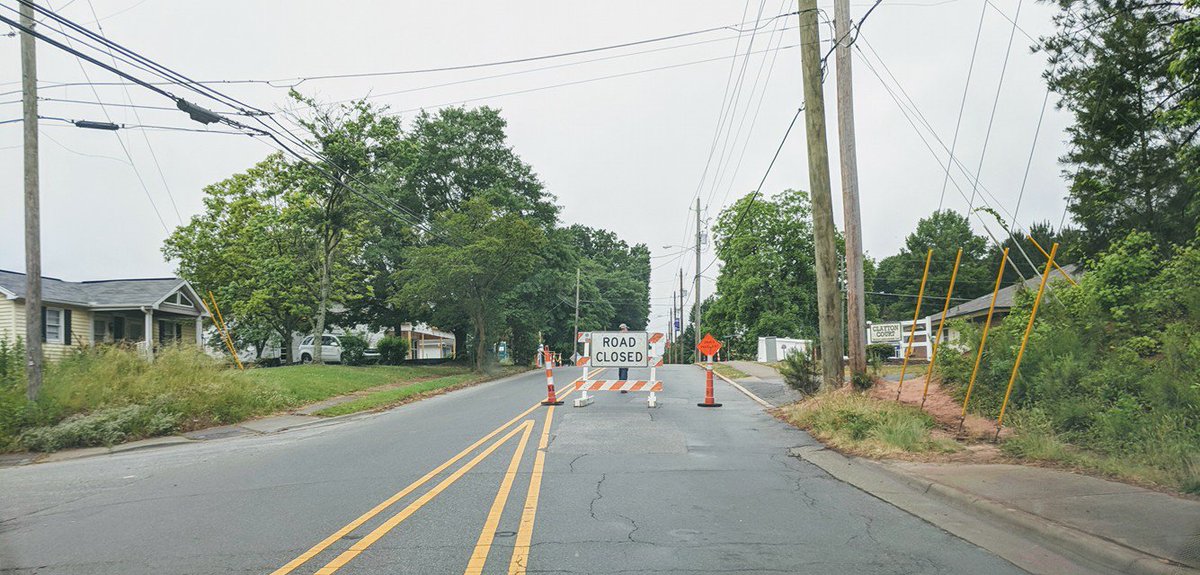 UPDATE: Due to today’s constant rain and delays at the asphalt plant, the road work on O’Neil Street in <a href="/DwtnClaytonNC/">Downtown Clayton</a> will not be finished until shortly after 5 p.m. Follow detour signs. We apologize for the delay in wrapping up this work. Thank you for your continued patience!