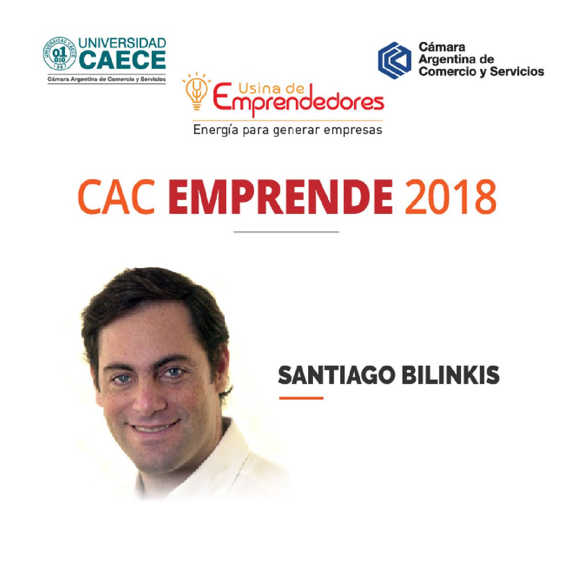 desarrollocac's tweet photo. #CACemprende
""Emprender en Argentina"
El próximo martes 22 a las 10.30 en Leandro N. Alem 36 brindaremos junto a @bilinkis una #CharlaNoArancelada sobre #Empender en nuestro país. ¡No te la podés perder! Inscribite en: https://t.co/wR9EaZTIF8 https://t.co/ykAbbEcuFR