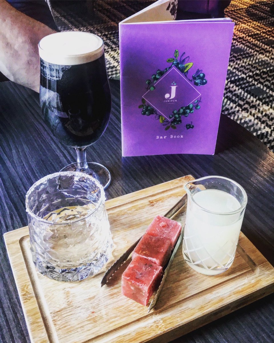 Lamby1988's tweet photo. Lovely catching up with @Porgette at @TwentyPrincesSt followed by some delicious cocktails in @JuniperEdin - the Purple Haze is highly recommended! https://t.co/Rcwcj6Prdv