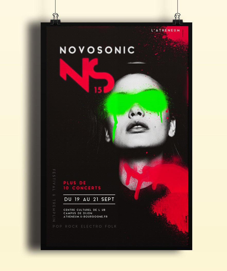 Brand new poster for the Novosonic festival (Dijon)
facebook.com/NovosonicFesti…
+ + +
#artdirection #graphicdesign #posters #musicfestival