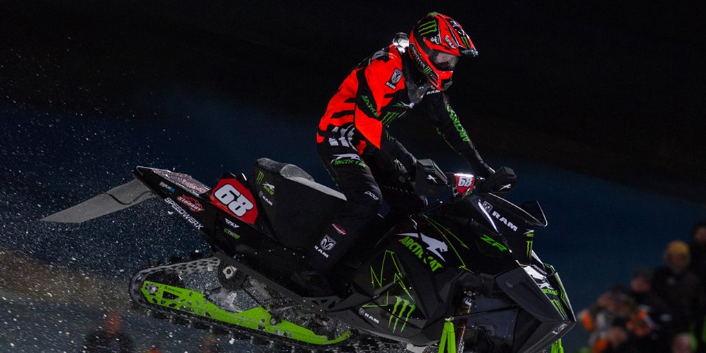RamTrucks's tweet photo. After 25 years of Pro Snocross Racing, our friend @hibbert68 is retiring on top. Congrats on an incredible run. https://t.co/eBJNBVmbz0