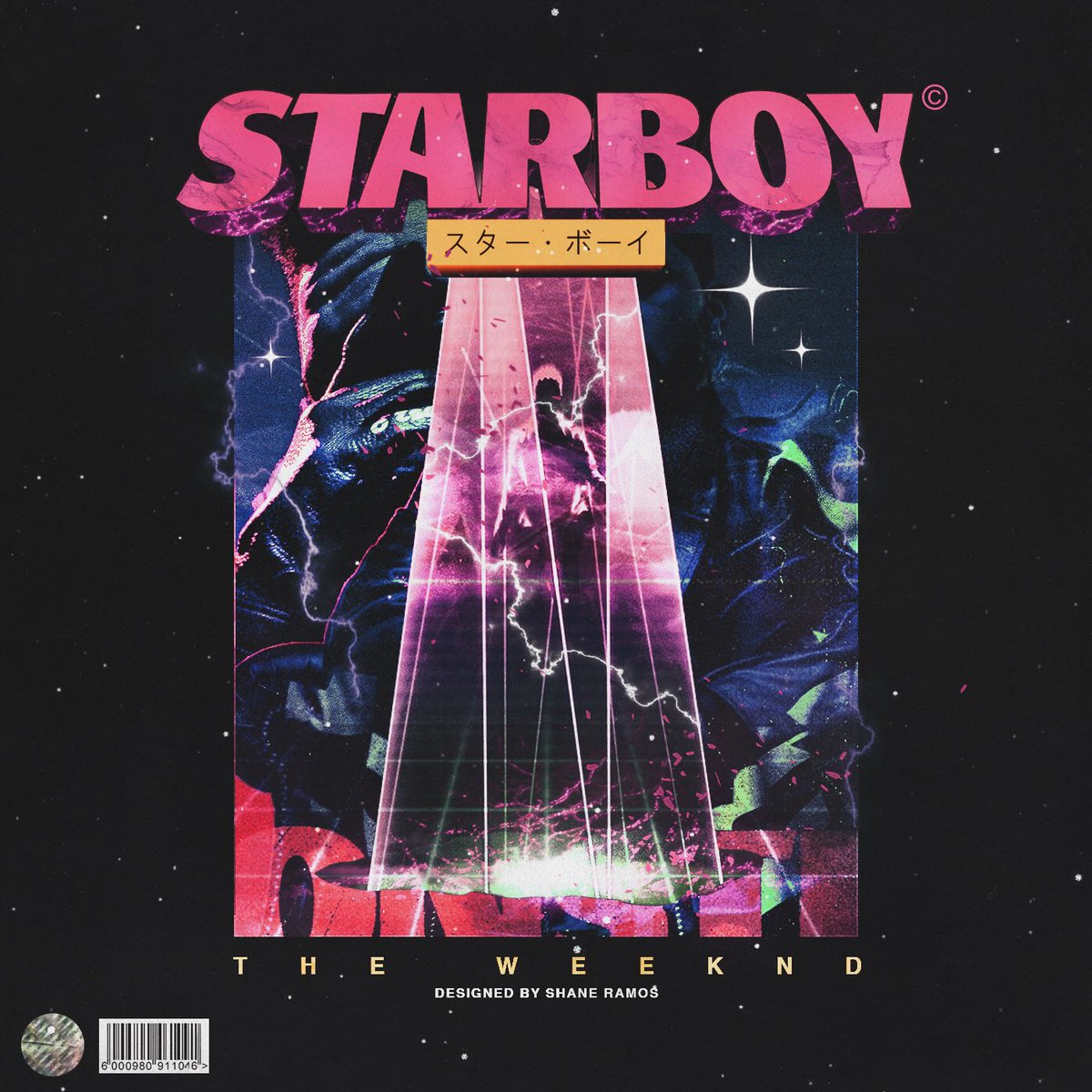 “STARBOY” Alternative Cover Art.
Art by me.

<a href="/theweeknd/">Abel</a>