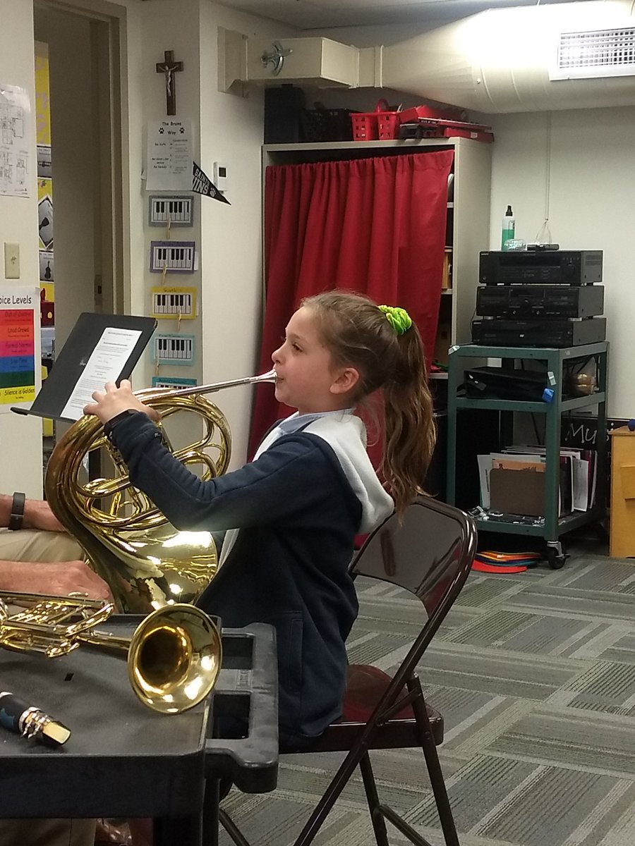 ASBruinsMusic's tweet photo. More instrument testing #beginningband #jrsaints https://t.co/GpzDhBeD2s