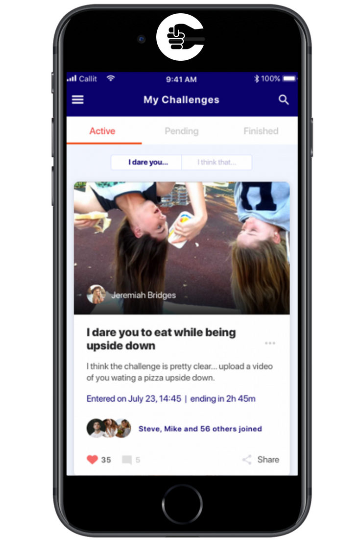 callit_app's tweet photo. THIS IS THE CALLIT APP!  📲  What‘s up Callit Community, Friends, Family and gaming lovers?? If you don‘t know what Callit_App is or if you haven‘t heard of it yet, follow us on here or check out our website, for all updates, and challenges.  #callit_app #gamingapp #betonanything https://t.co/ZNmefANGLi