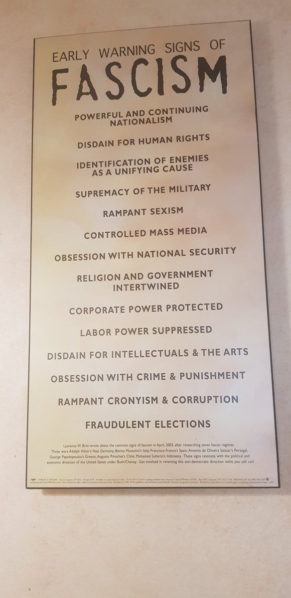 yanisvaroufakis's tweet photo. Spotted just now at the studios of KPFA Berkeley. Pertinent! https://t.co/Ayd5CFnT16