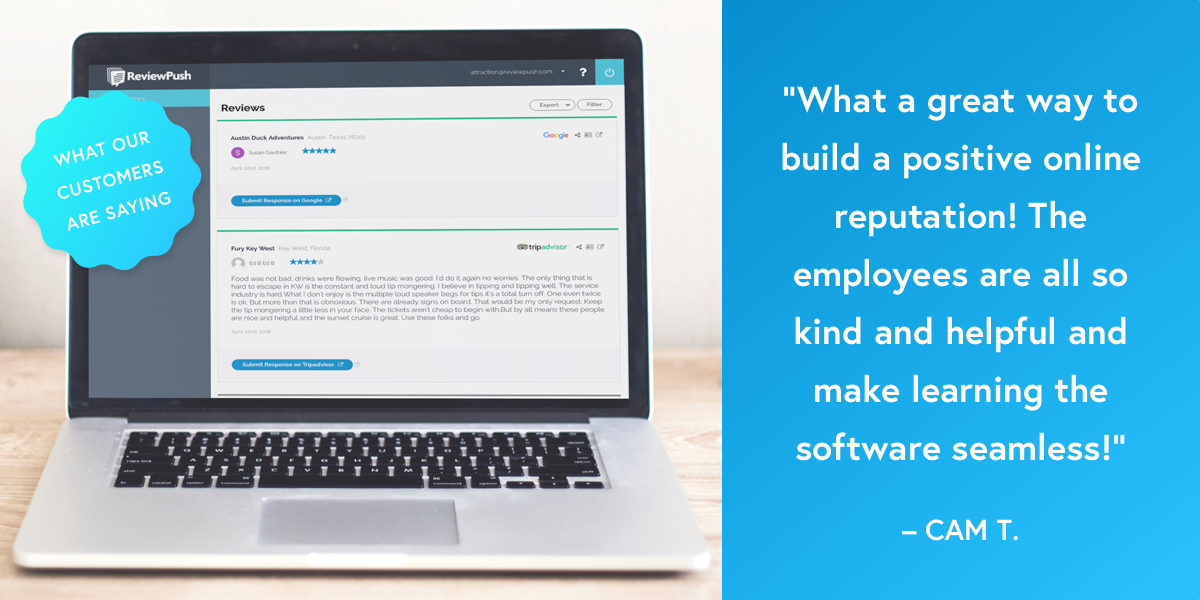 ReviewPush's tweet photo. We love hearing how #ReviewPush has impacted your business and it's functionality! Are you a current or former ReviewPush customer? We'd love to hear from you! https://t.co/tbXtLt0AxJ https://t.co/SwgPLgv6y3
