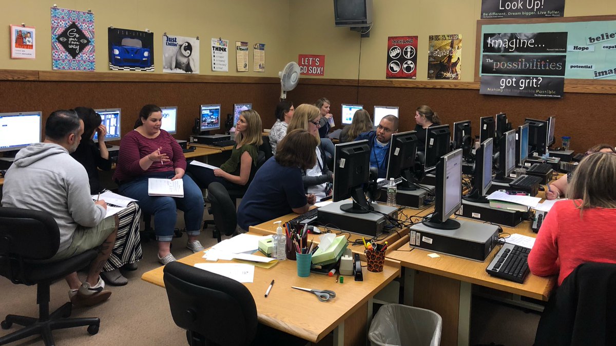 laurstott's tweet photo. Great afternoon with @PlymouthSch Math Ts reflecting on @BigIdeasMath successes and setting instructional goals for next year! https://t.co/pn0PVjFVfC