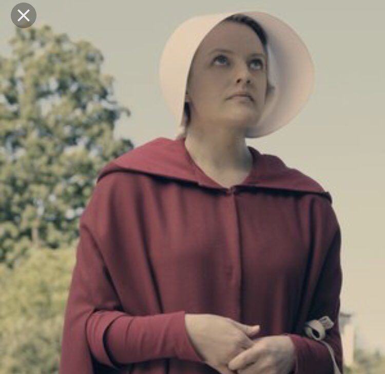 NatCity's tweet photo. Praise be, The Handmaid’s Tale returns #Offred https://t.co/eLsYKkfkmf