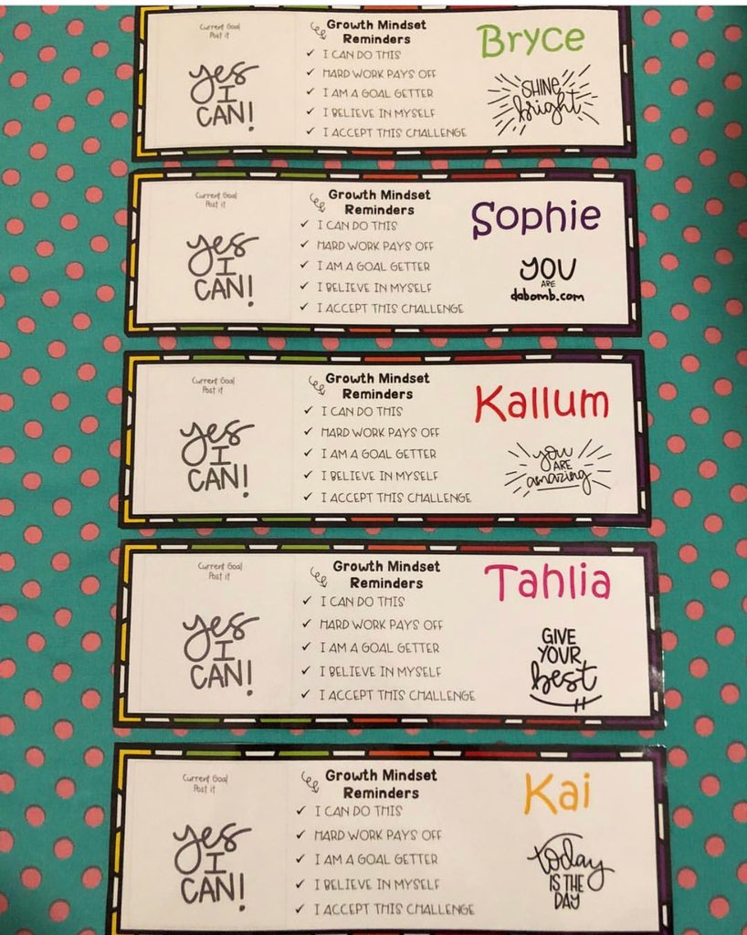 A great example of Growth Mindset in the classroom #acuedu_P